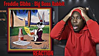 HE LIKE THAT?! Freddie Gibbs - Big Boss Rabbit REACTION | First Time Hearing!