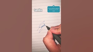 Samiha #handwriting #signature #calligraphymasters #calligraphyart