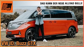 VW ID. Buzz GTX (2024) Das kann der NEUE ALLRAD Bulli! Review | Test | 7Sitzer | LWB | Elektro Bus