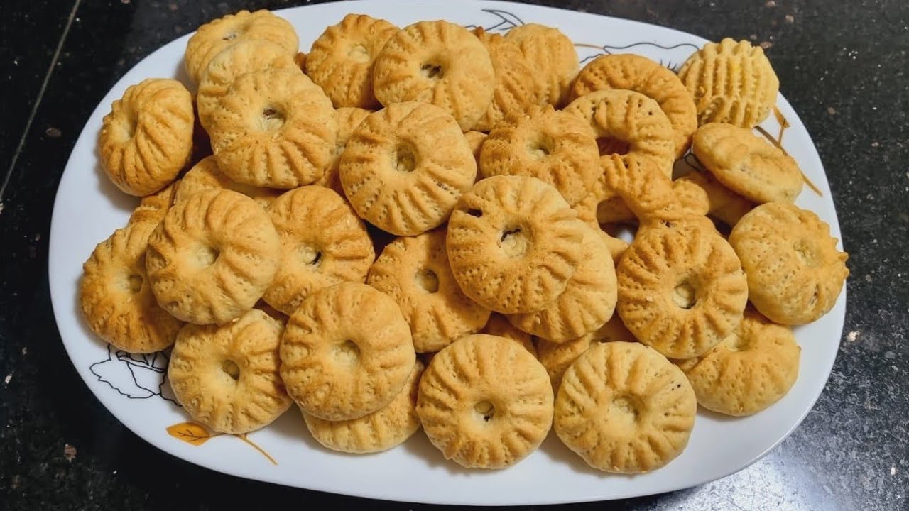 الكحك الناشف علي البارد باسهل وانجح طريقه والطعم خطير 