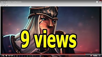 how to get dota 2 loadingscreen