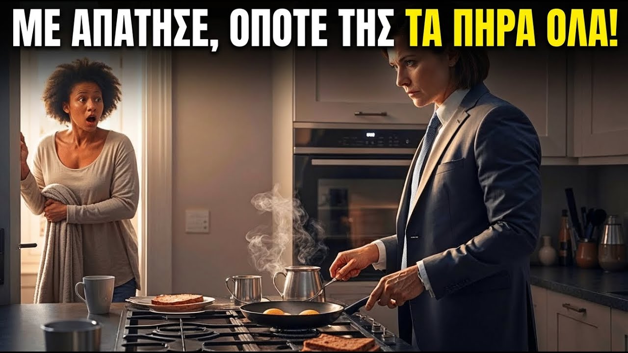 Μαύρη ανύπαντρη μητέρα ξύπνησε και βρήκε τον CEO να ετοιμάζει πρωινό — πάγωσε.