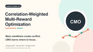 Correlation-weighted multi-reward optimization for compositional generation (ECCV 2026)