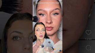 Nouvelle technique pour faire des tache de rousseur ? 🥵#makeup #maquillage