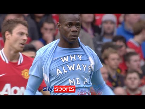 Why Always Me? - Mario Balotelli scores in the Manchester derby