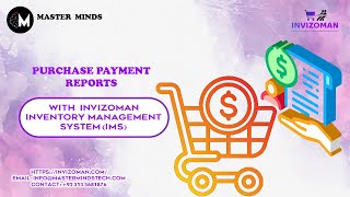 Purchase Payment Reports with  Invizoman