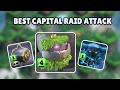 Best clan capital raid attack strategy in 2 hits wizard valley clash of clans