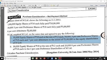 ACA - MERGER AND ACQUISITION PART 3(2014 QP)