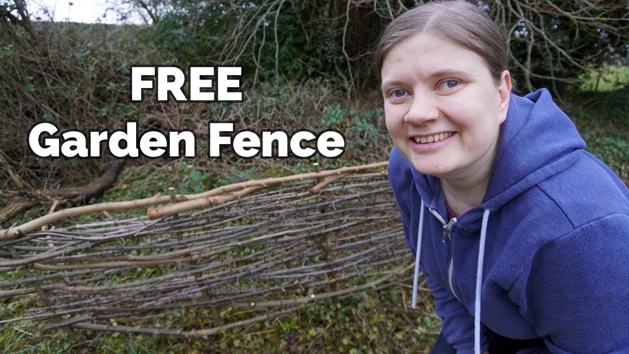 Making a Blackthorn Fence to Control Our Land