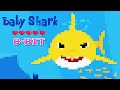 8 bit Baby Shark | Baby Shark | Best Baby Shark Songs