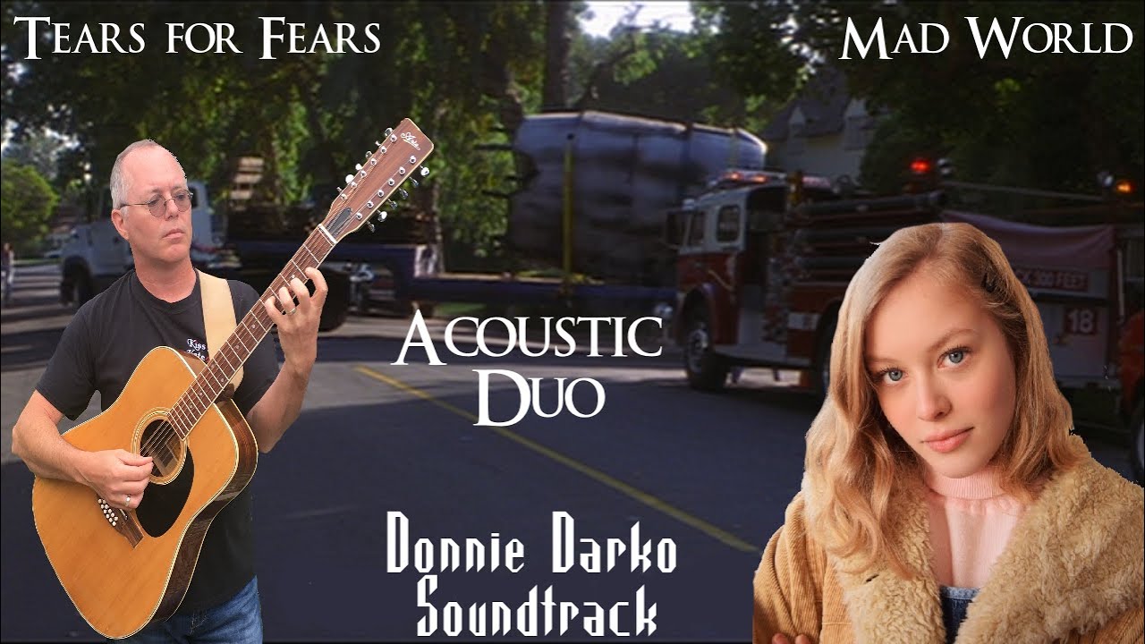 Tears for Fears "Mad World" vocal and guitar cover [Donnie Darko