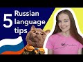 HOW TO LEARN RUSSIAN FAST - Russian language TIPS