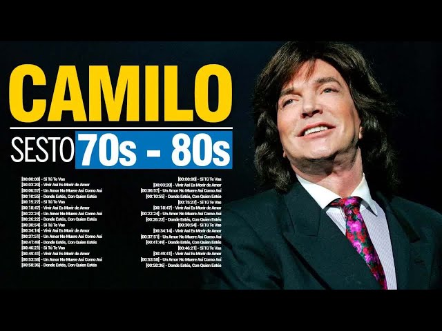 Camilo Sesto ~ Anos 70's, 80's ~ Grandes Sucessos ~ Flashback Romantico Músicas class=