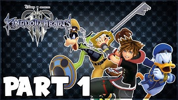 Kingdom Hearts III Walkthrough PART 1 - Olympus (PS4 PRO 1080p)