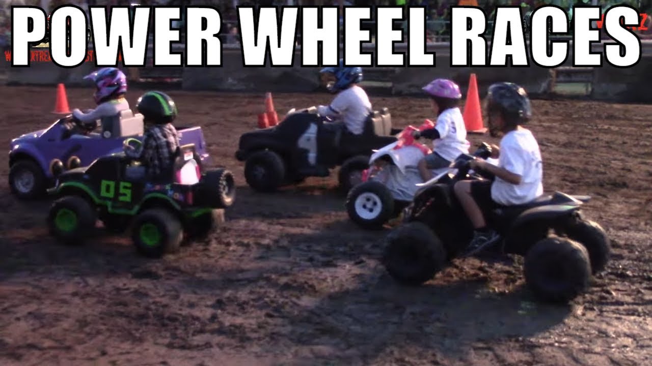 Power Wheels Track Races Round 1 At Wayne County Fair
