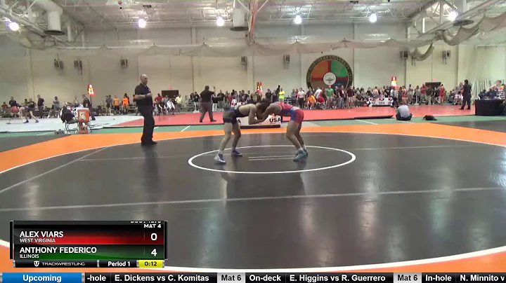 Junior 132 Alex Viars West Virginia Vs Anthony Fed...