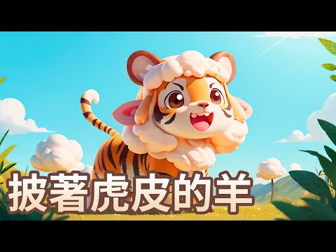 【 佳佳老師說故事 】EP164《 披著虎皮的羊  》｜兒童故事繪本｜幼兒睡前故事