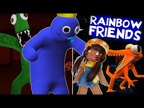 I TRIED TO ESCAPE FROM COLORFUL MONSTERS 🌈😱 - RAINBOW FRIENDS