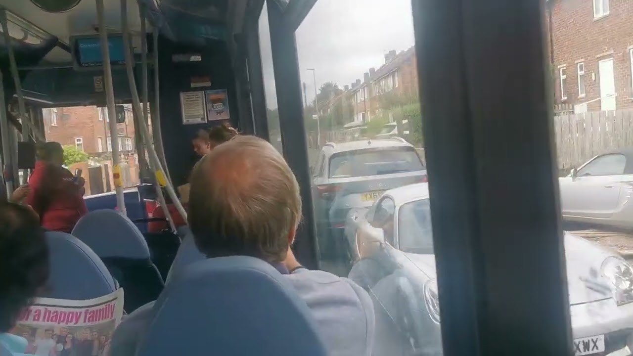 (howling ZF) ride on 1357 enviro 300 on route 1 to tow law