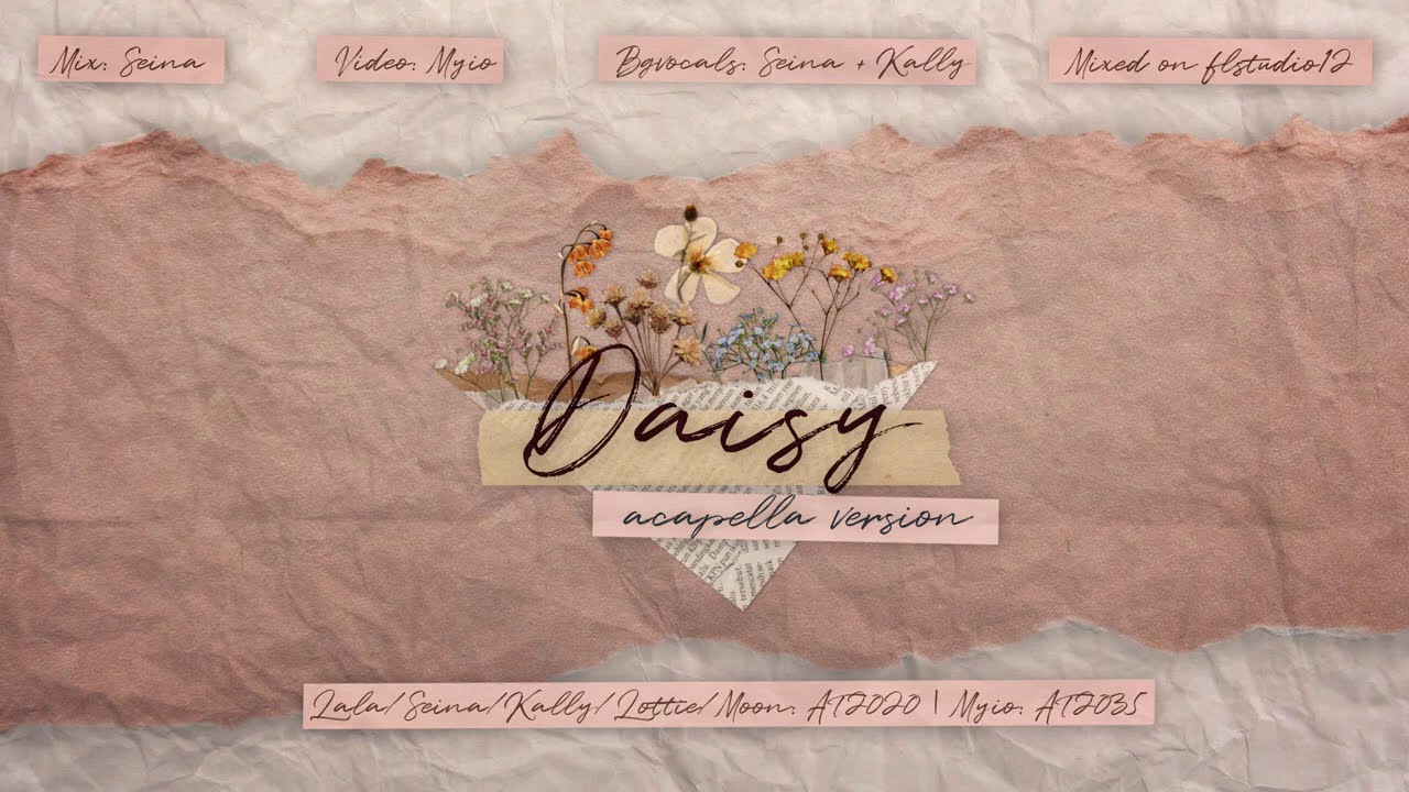 【Acapella】펜타곤(PENTAGON) - '데이지(Daisy)' 보컬 커버