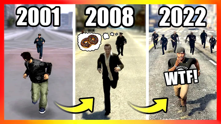 Evolution of COPS LOGIC #4 in GTA Games (2001-2022)