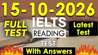 IELTS Reading Practice Test #197🔥 | Full Test with Answers & Explanation | Band 7 