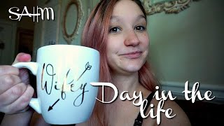 DAY IN THE LIFE SAHM MOM OF 3 with a newborn