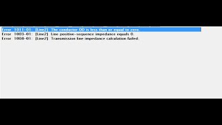 How to Solve  Transmission Line Impedance Error on ETAP