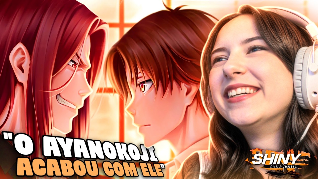 REACT SHINY | Ayanokoji Vs Ryuen (Classroom of the Elite) - Minha Vez de Jogar | Ft. ‪@OkabeOficial‬
