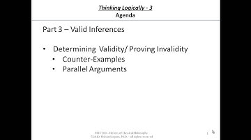 03-3-01 Thinking Logically 3- Valdi Inferences - Agenda
