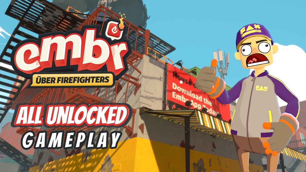 Embr Uber Firefighters | Fire Fighting Game | 1080p | AMD Ryzen 5 3600 | RX 570