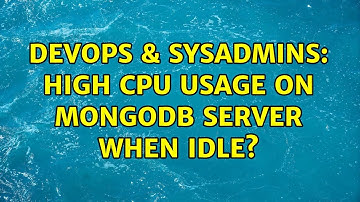 DevOps & SysAdmins: High CPU usage on mongodb server when idle?