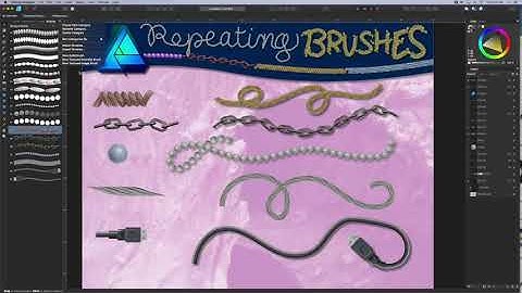 Affinity Designer: Object Brush Inspiration