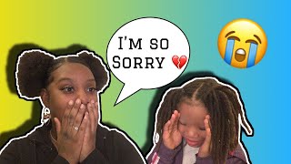 SHAVED SISTERS EYEBROW PRANK ON JAZZ | FAIL!!