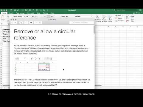 Circular Reference