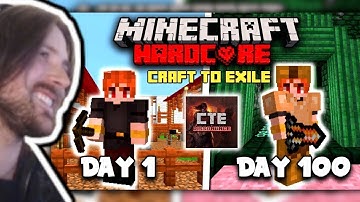 Forsen Reacts To I Survived 100 Days in Modded Minecraft But It