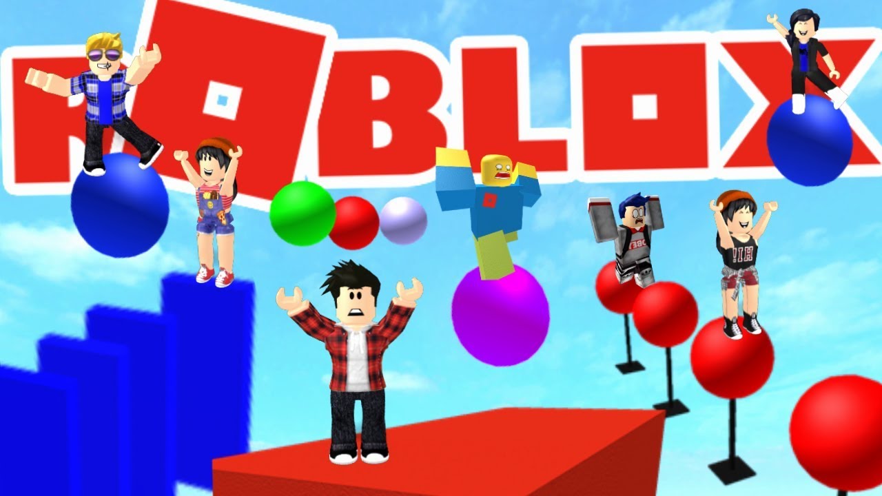 jogando parkuor no roblox morri muito!!!