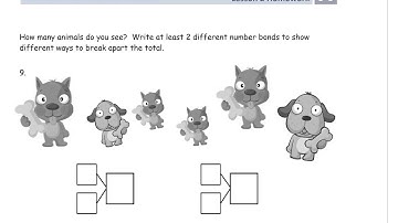 lesson 2 homework module 1 grade 1