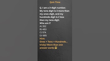 “Can You Guess This 3-Digit Number?” #maths #mentalmath #quiz  #mathfacts #shortsvideo  #puzzle