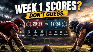 Full NFL Week 1 score predictions - How to predict scores News