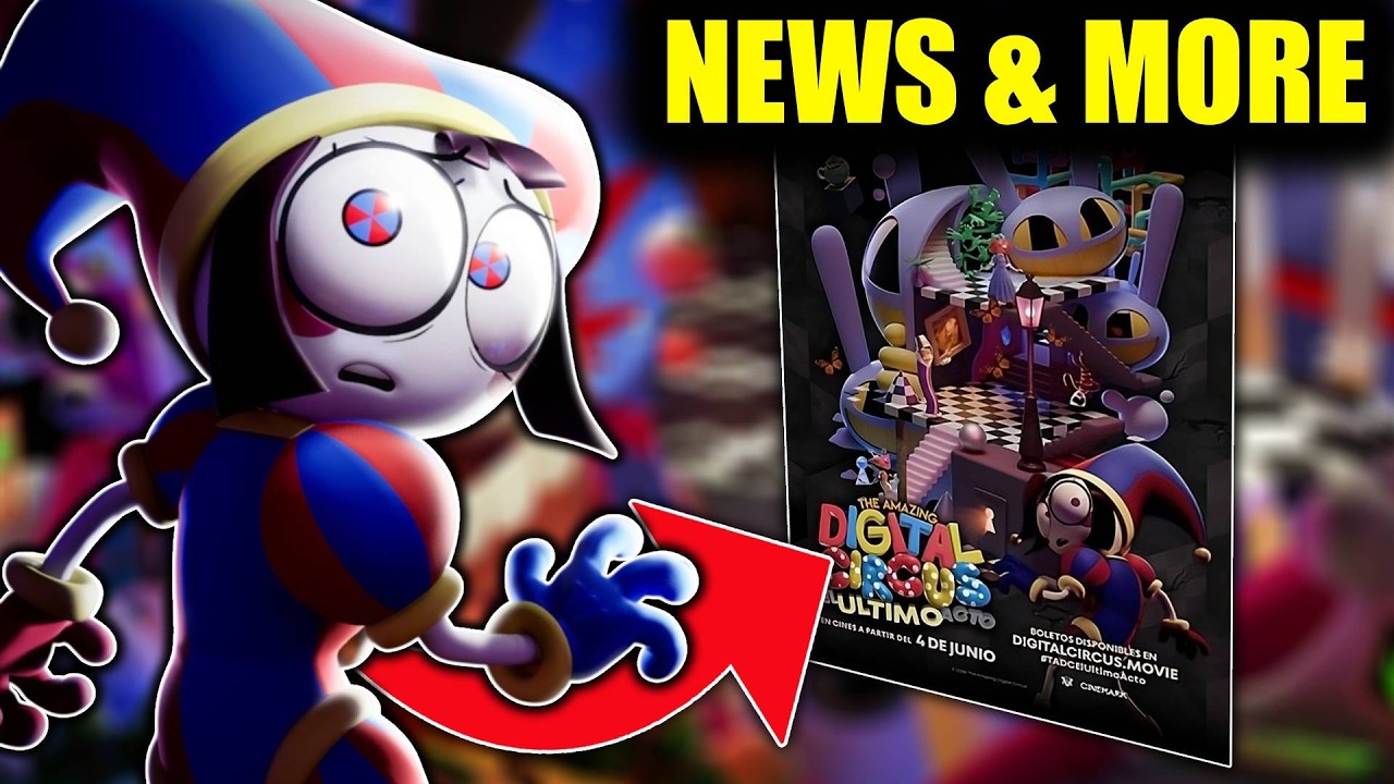 The Amazing Digital Circus EPISODE 9 News & More REVEALED! - YouTube