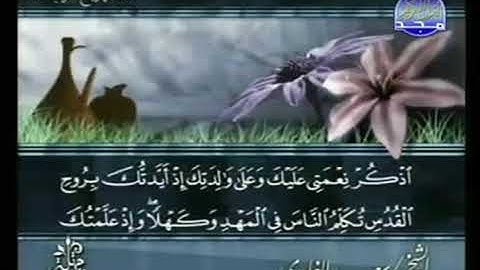 القرآن الكريم كاملا الجزءالسابع 7 بصوت الشيخ سعد الغامدي