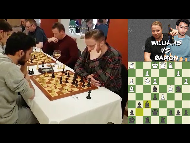 Live Chess Blitz Games #1 - Simon Williams vs Tal Baron 
