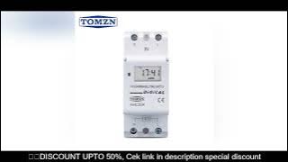 New type Din Rail single phase Weekly 7 Days Programmable Digital TIME SWITCH Relay Timer Control AC