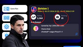 Mikel Arteta CHANGES EVERYTHING in eFootball