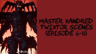 Master Xandred Scenespack Twixtor Episode 6-11 Power Rangers Samurai