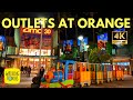The Outlets at Orange | Outlet Mall shopping | 4K Walking Tour