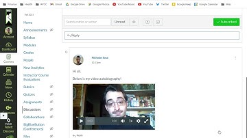 Video Discussion Forums
