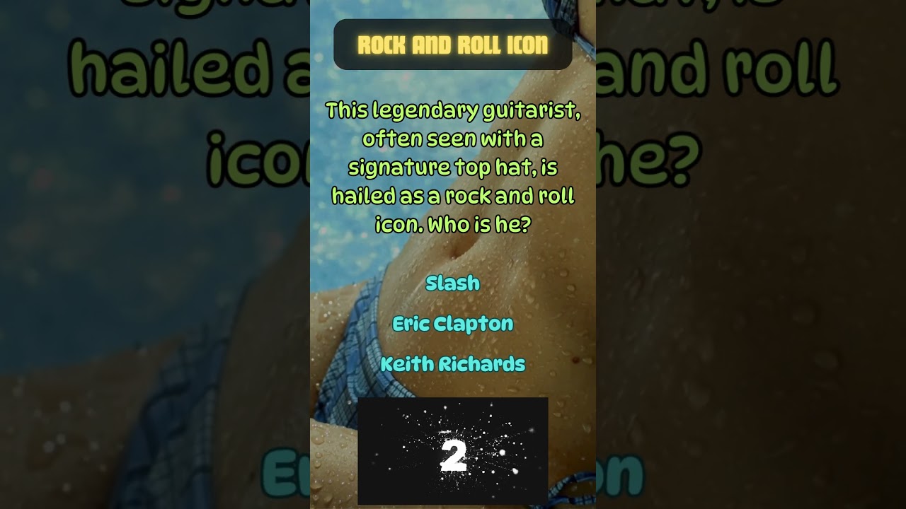 Rock and Roll Icon! Celebrity Riddle Challenge! Can You Guess the Star? 