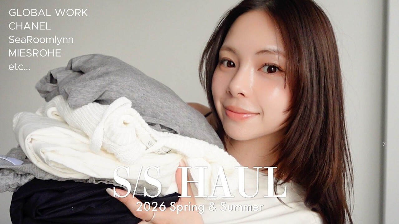 【春夏購入品】今着たい春夏服＆自分への誕生日🎁9点紹介🍀👗骨格ストレート/152cm/イエベ秋